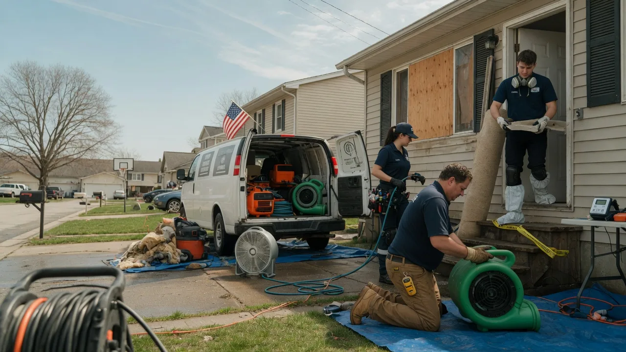 Water Damage Restoration in Flatonia, TX near me